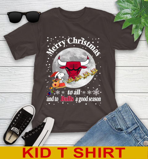 Chicago Bulls Merry Christmas To All And To Bulls A Good Season NBA Basketball Sports Youth T-Shirt 6
