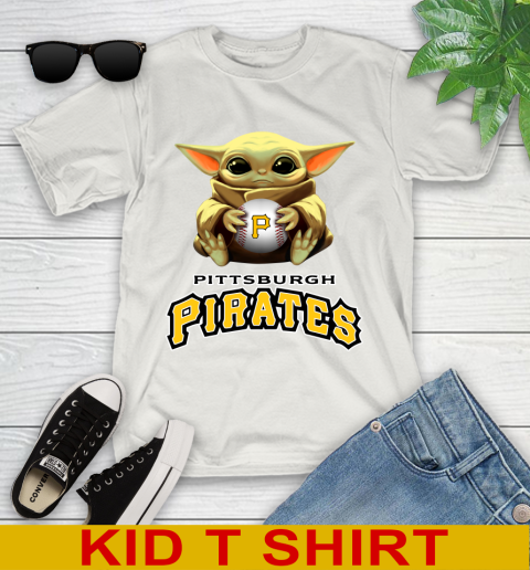MLB Baseball Pittsburgh Pirates Star Wars Baby Yoda Shirt 112