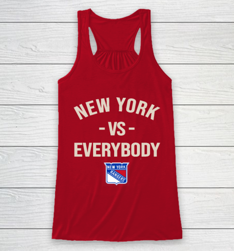 New York Rangers Vs Everybody Racerback Tank 4