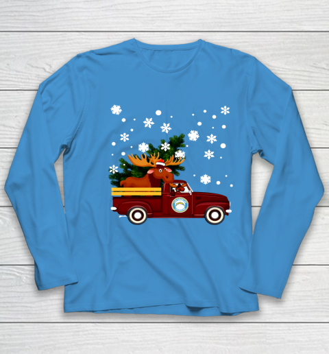 Los Angeles Chargers Bring Christmas Home NFL Youth Long Sleeve 5