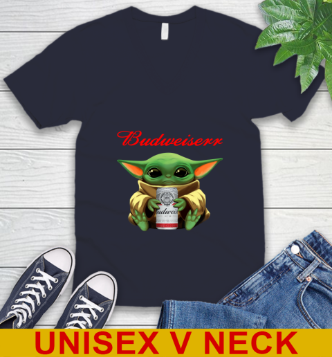Star Wars Baby Yoda Hugs Budweiser Beer Shirt 51