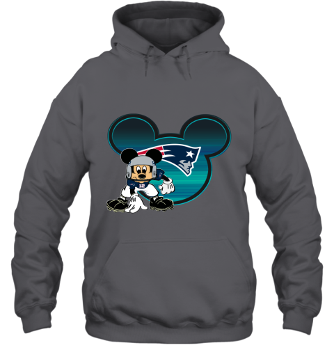 NFL New England Patriots Mickey Mouse Disney Football T Shirt WBBqpQyS8s7 hoodie 23 95 151514 front charcoal