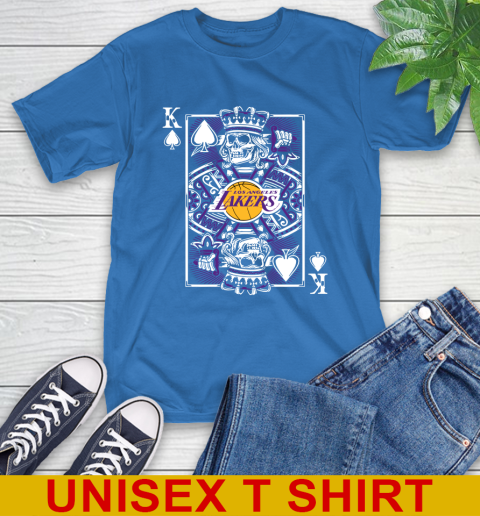 Los Angeles Lakers NBA Basketball The King Of Spades Death Cards Shirt T-Shirt 11