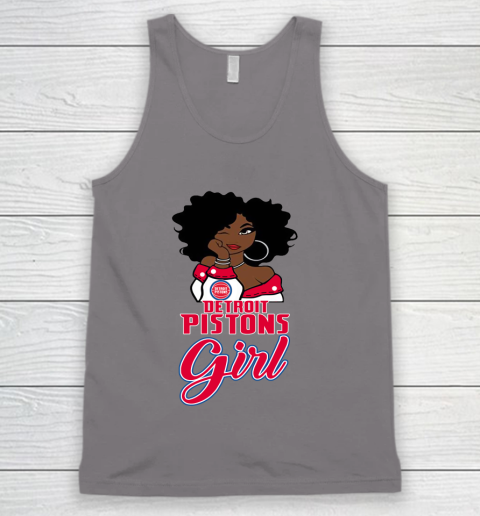 Detroit Pistons Girl NBA Tank Top 7