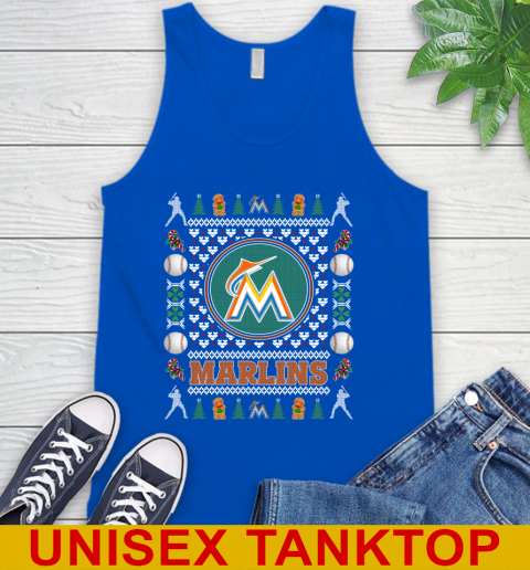 Miami Marlins Merry Christmas MLB Baseball Loyal Fan Tank Top 4