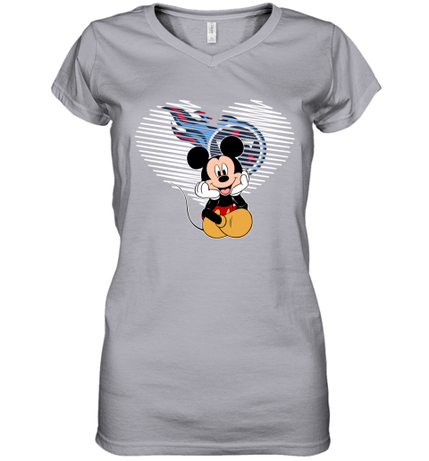 NFL Tennessee Titans Mickey Mouse Disney Football T Shirt