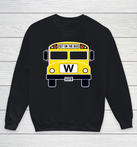 Cubs get on the bus Youth Sweatshirt