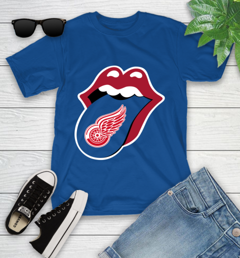 Detroit Red Wings NHL Hockey Lips I Root For My Team Adoring Fan 111