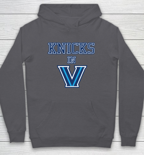 New York Knicks In V Villanova Wildcats Hoodie 4