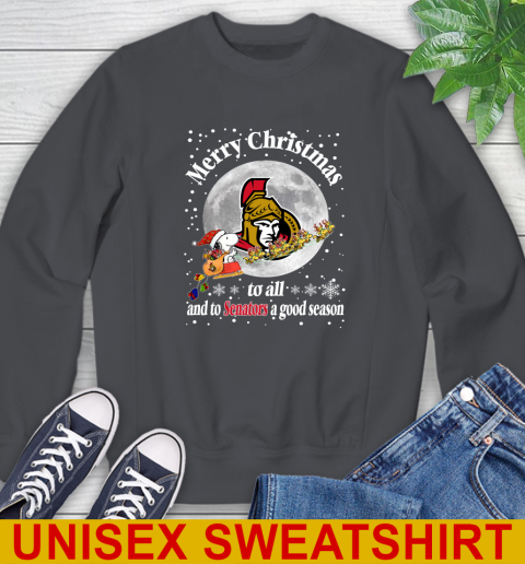 Ottawa Senators Merry Christmas To All And To Senators A Good Season NHL Hockey Sports Sweatshirt 7