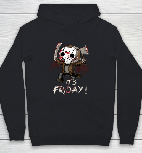 Funny Friday 13th Jason Funny Halloween Horror Youth Hoodie