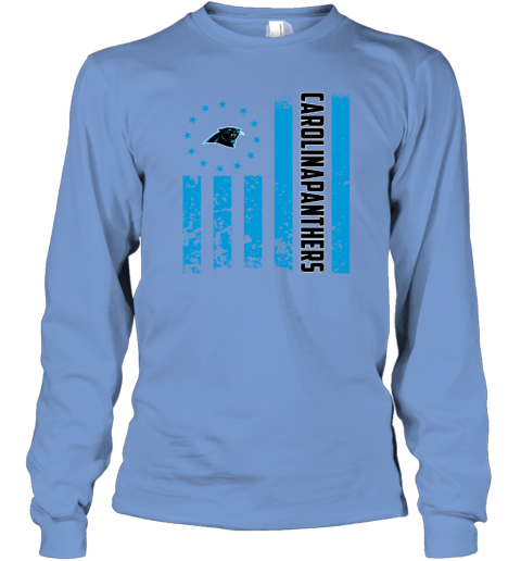 Carolina Panthers NFL Mens Printed Gradient Long Sleeve Shirt -  Freedomdesign