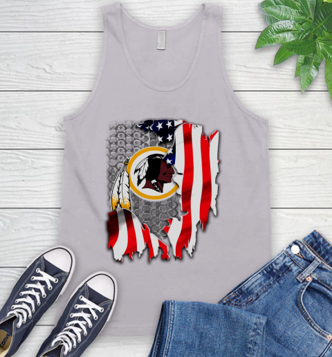 Washington Redskins NFL Football American Flag Tank Top 3