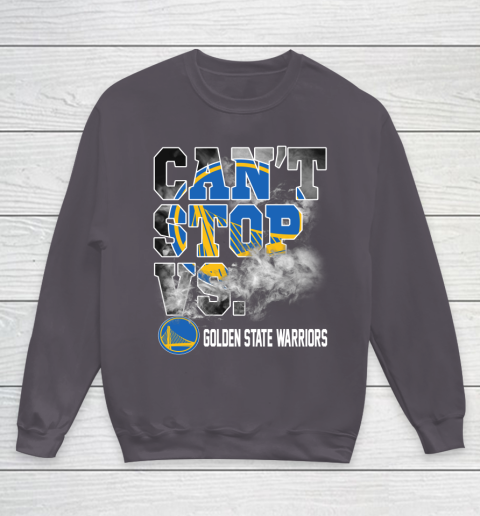 NBA Golden State Warriors Basketball Can't Stop Vs Youth Sweatshirt 5