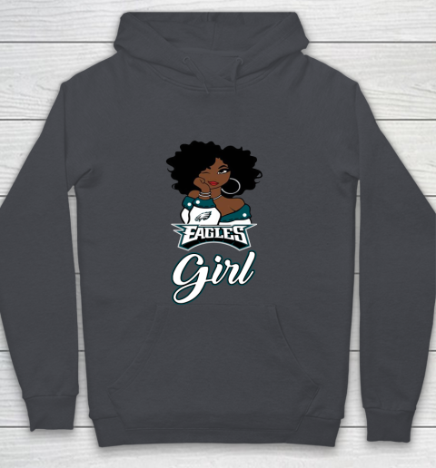 Philadelphia Eagles Girl NFL Youth Hoodie 7