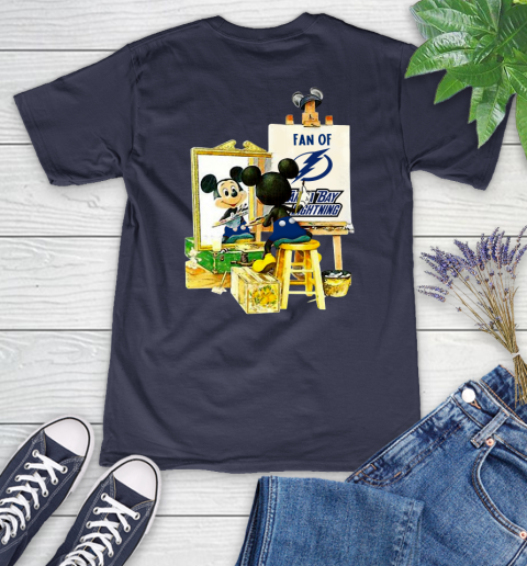 NHL Hockey Tampa Bay Lightning Mickey Drawing Shirt 81