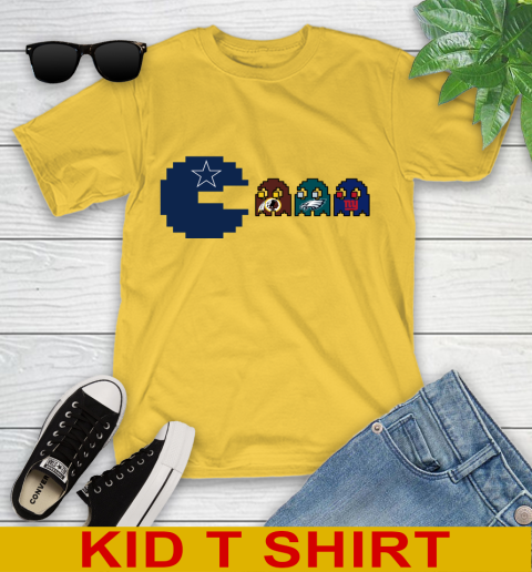Dallas Cowboy NFL Football Pac Man Champion Youth T-Shirt 8