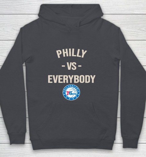 Philadelphia 76ers Vs Everybody Youth Hoodie 5