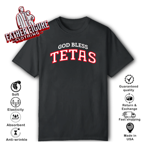 Texas Rangers God Bless Tetas T-Shirt