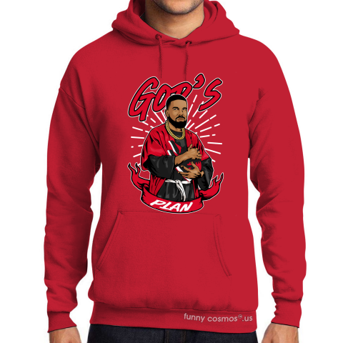 Air Jordan 1 Bred 2020 Matching Sneaker Tshirt Drake Got's Plan Red and Black Jordan Tshirt