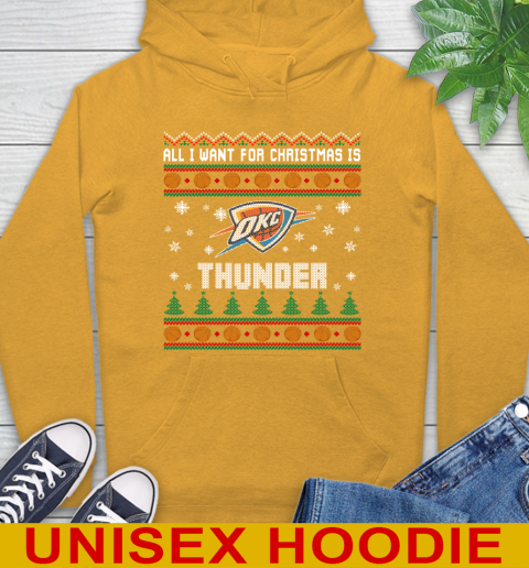 NBA Basketball All I Want For Christmas Is Oklahoma City Thunder 14