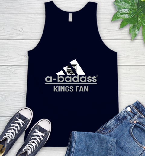 NHL A Badass Los Angeles Kings Fan Adidas Hockey Sports Tank Top 3 NHL A Badass Los Angeles Kings Fan Adidas Hockey Sports Tank Top - Image 3