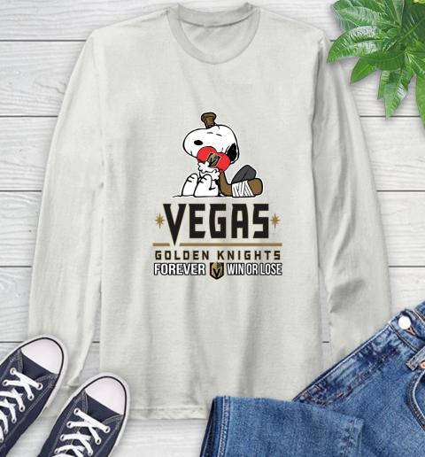 NHL The Peanuts Movie Snoopy Forever Win Or Lose Hockey Vegas Golden Knights 69