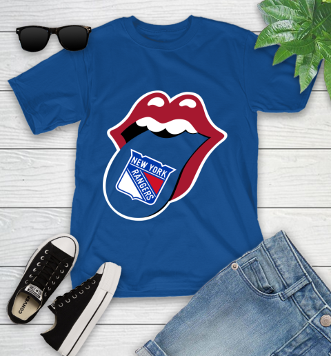 New York Rangers NHL Hockey Lips I Root For My Team Adoring Fan 111