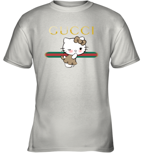Gucci Kitty Kids Pullover T-Shirt - Teetine Store