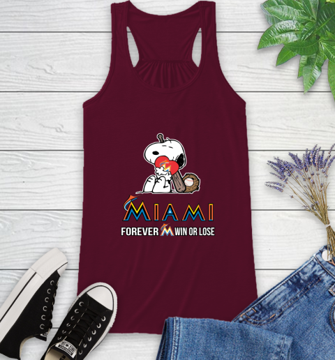 MLB The Peanuts Movie Snoopy Forever Win Or Lose Baseball Miami Marlins 39