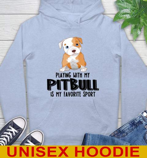 Playing with my pitbull is my favorite sport 18
