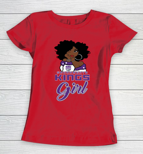 Sacramento Kings Girl NBA Women's T-Shirt 10