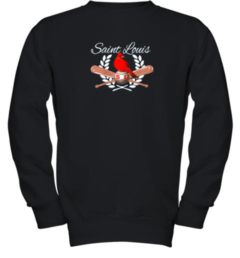 St. Louis Baseball Design Cardinal Sports Youth Sweatshirt
