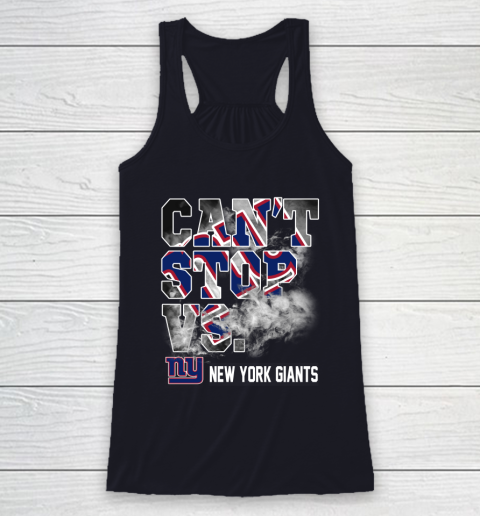 NFL New York Giants Can't Stop Vs Racerback Tank 7