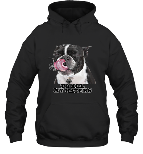 Oakland Raiders To All My Haters Dog Licking Hoodie