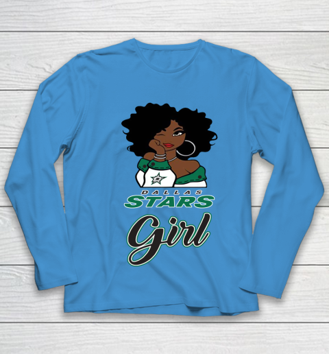 Dallas Stars Girl NHL Youth Long Sleeve 7
