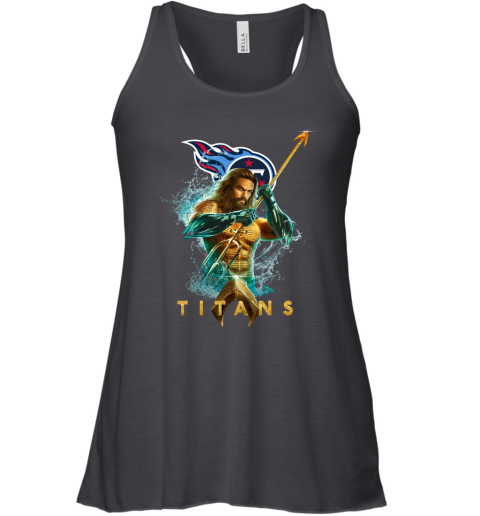 NFL Tennessee Titans Aquaman DC Football Sports 0PICnj5BNZs flowy tank 32 95 151514 front black