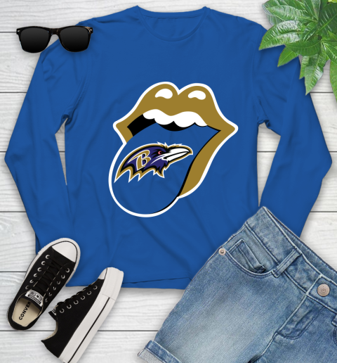 Baltimore Ravens NFL Football Lips I Root For My Team Adoring Fan 133