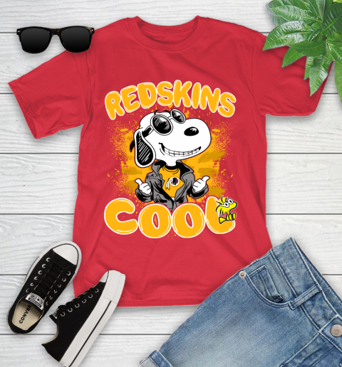 NFL Football Washington Redskins Cool Snoopy Shirt Youth T-Shirt 11