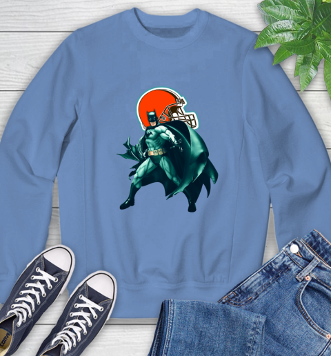 NFL Batman Football Sports Cleveland Browns Sweatshirt 11