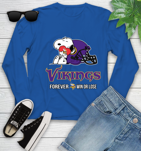 NFL The Peanuts Movie Snoopy Forever Win Or Lose Football Minnesota Vikings 133