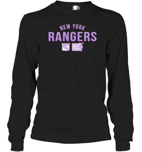 New York Rangers Richmond Resilient Hockey Fights Cancer Long Sleeve T-Shirt