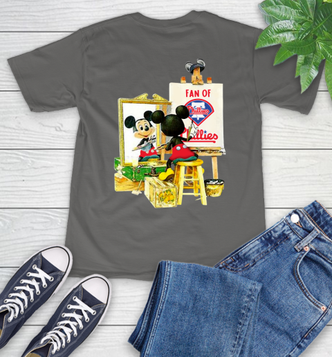 MLB Baseball Philadelphia Phillies Mickey Drawing Shirt 11