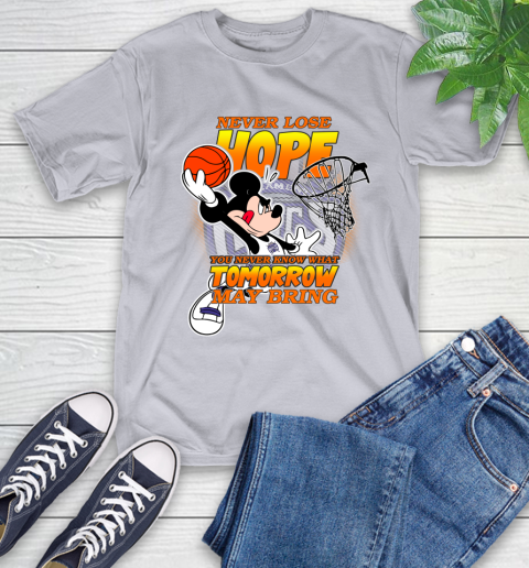 Sacramento Kings NBA Basketball Mickey Disney Never Lose Hope T-Shirt 6