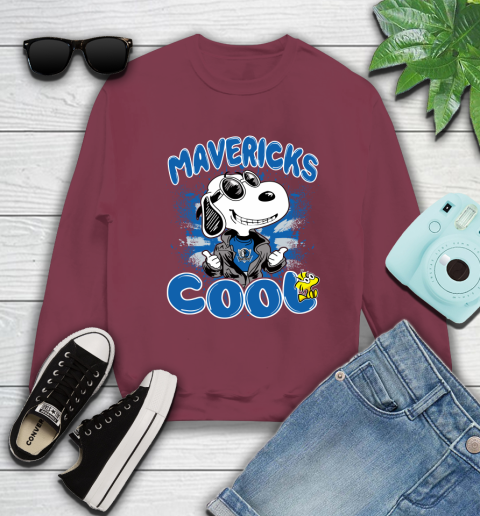 NBA Basketball Dallas Mavericks Cool Snoopy Shirt Sweatshirt - Image 6