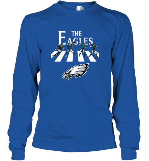 NFL Philadelphia Eagles The Beatle Abbey Road WalK Youth Long Sleeve -  Rookbrand