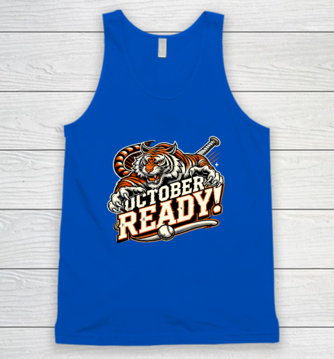 October Ready Baseball Tiger Fan Tank Top 3