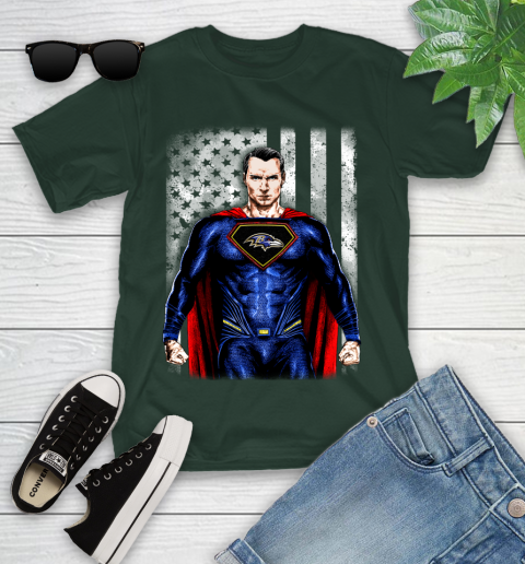 superman ravens shirt