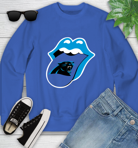 Carolina Panthers NFL Football Lips I Root For My Team Adoring Fan 122