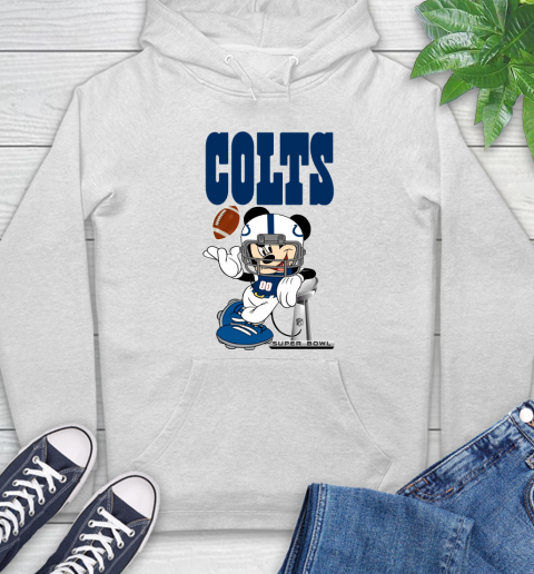 NFL Indianapolis Colts Mickey Mouse Disney Super Bowl Football T Shirt Hoodie